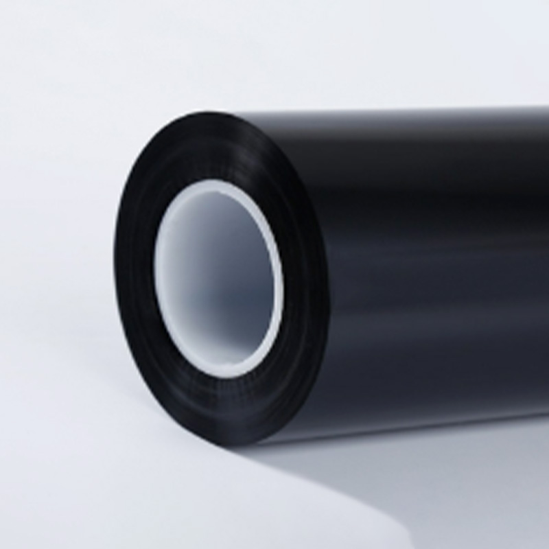 Film de gravare laser lucios, negru, fracturabil